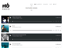 Tablet Screenshot of houseonradio.com